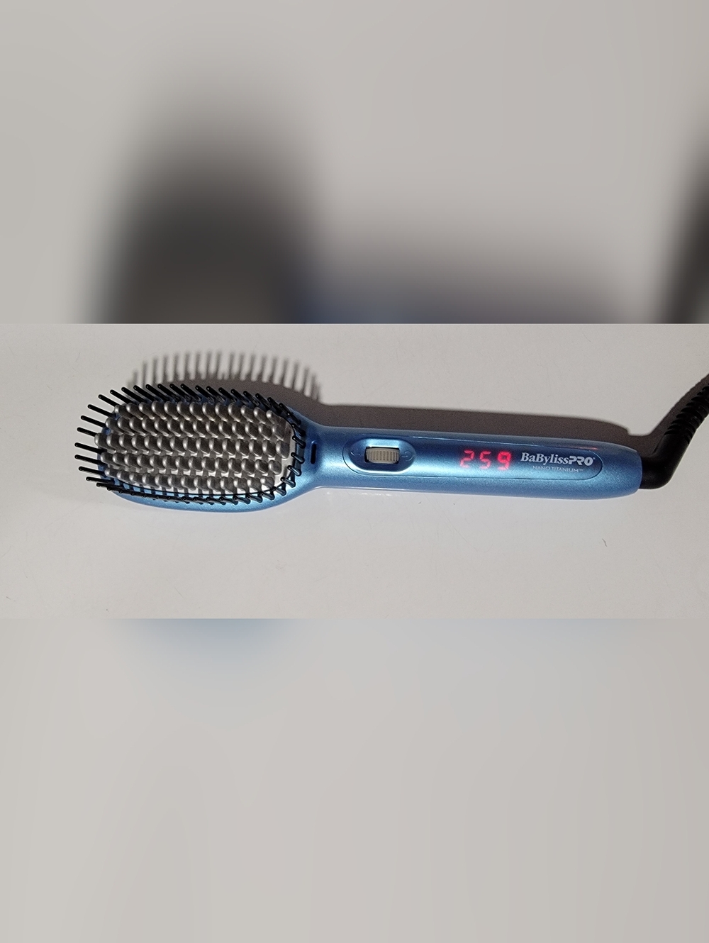 Like New-  NBaBylissPRO Nano Titanium straightening brush